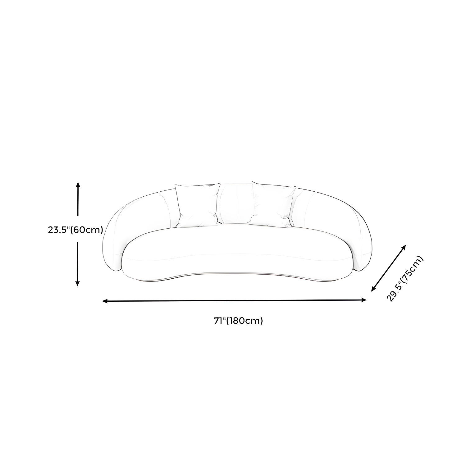 Curved Sofa | Ormau - image 22