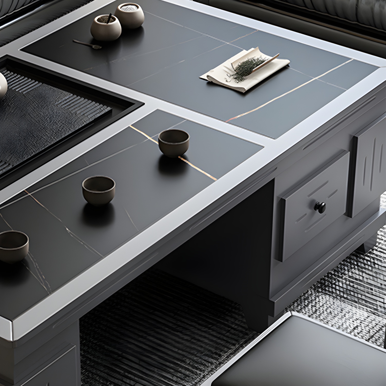 Abstract Slate Coffee Table | Ormau - image 15