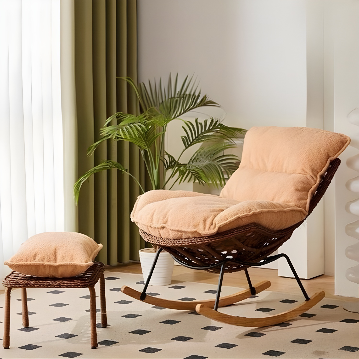 Rattan Rocker | Ormau - image 18