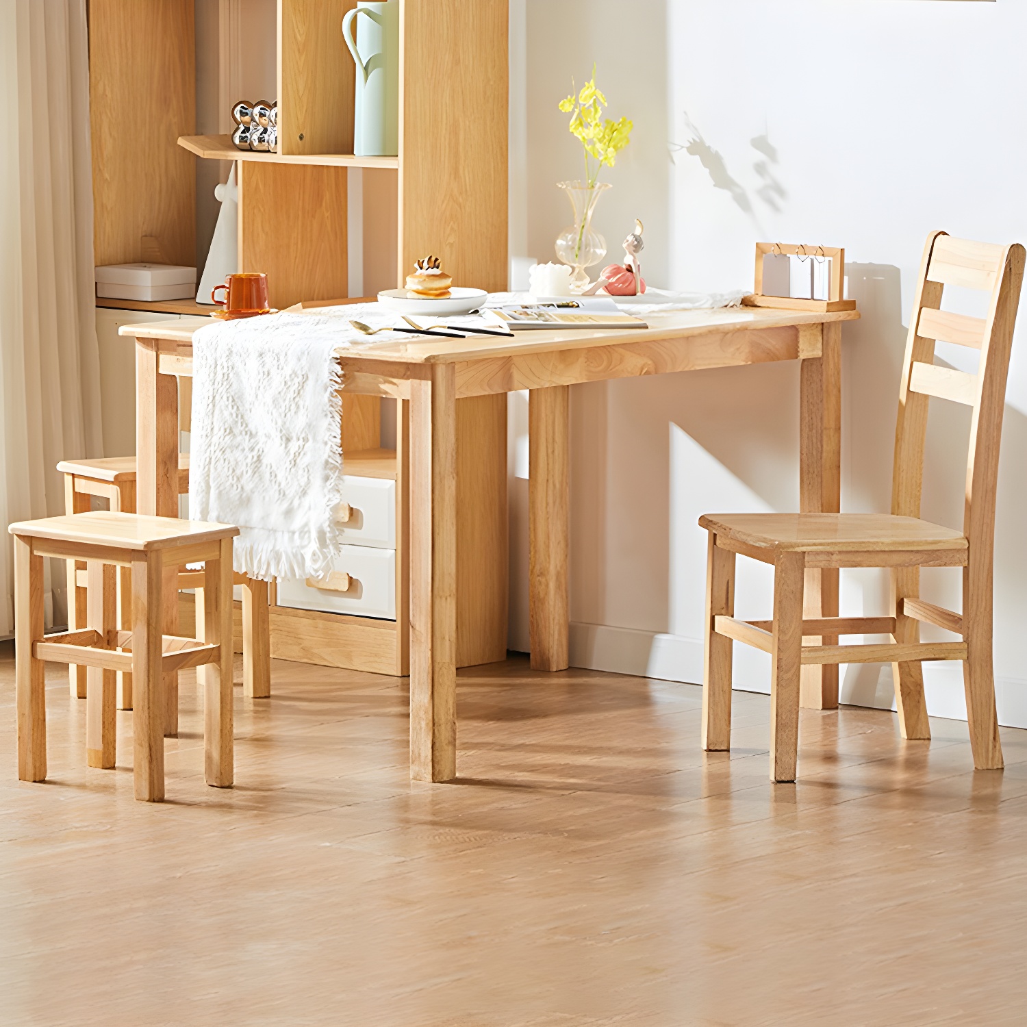 Natural Oak Dining Table | Ormau - image 11