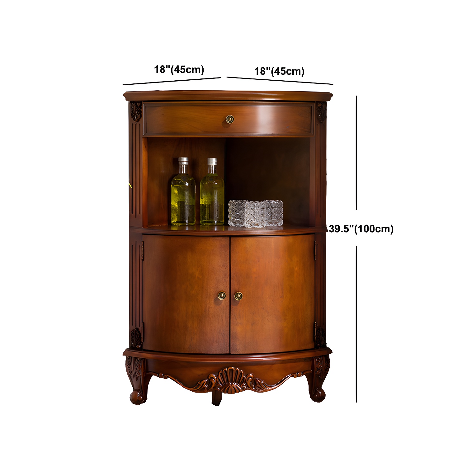 Mid-Century Corner Cabinet | Ormau - image 18