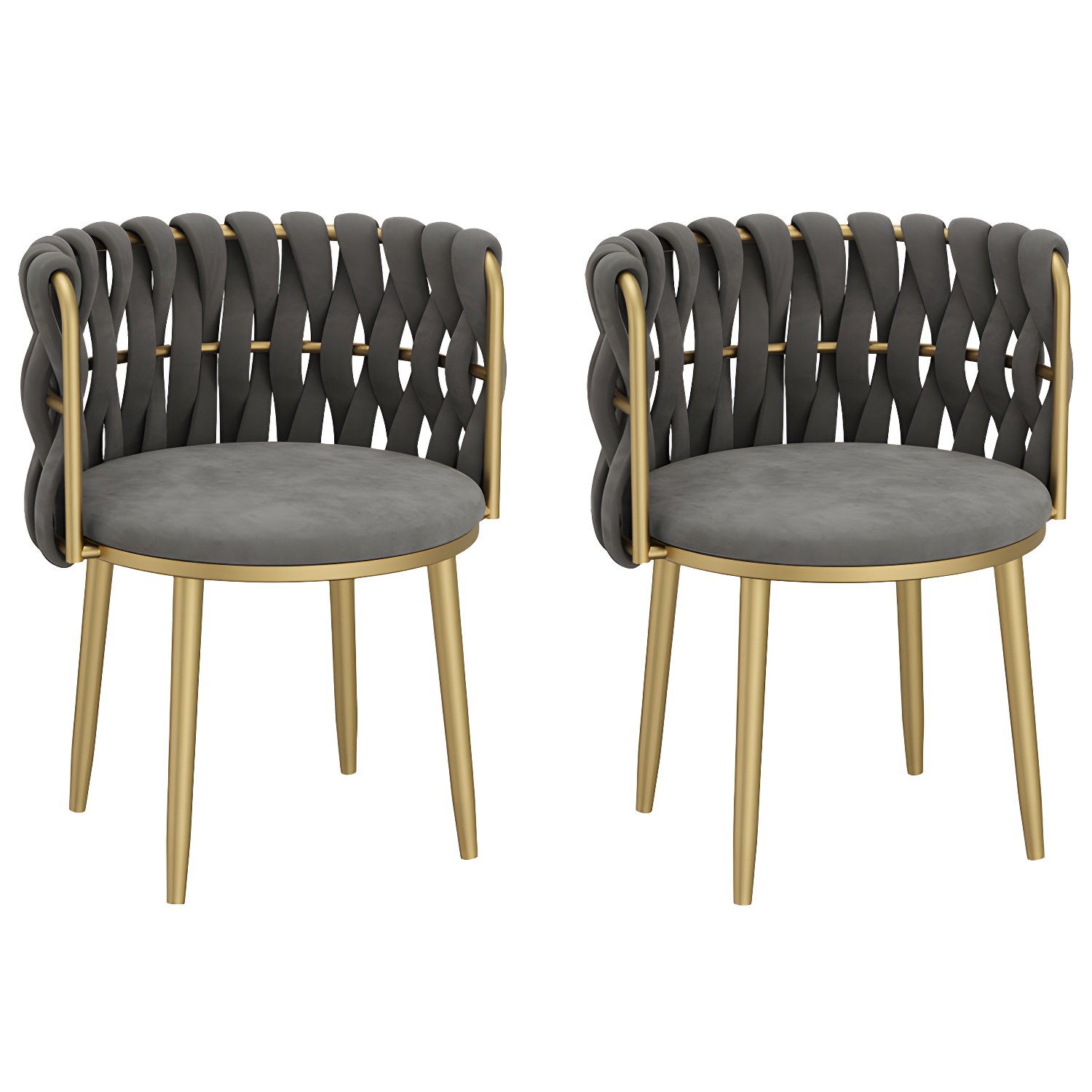 Velvet Nordic Dining Chair | Ormau - image 17