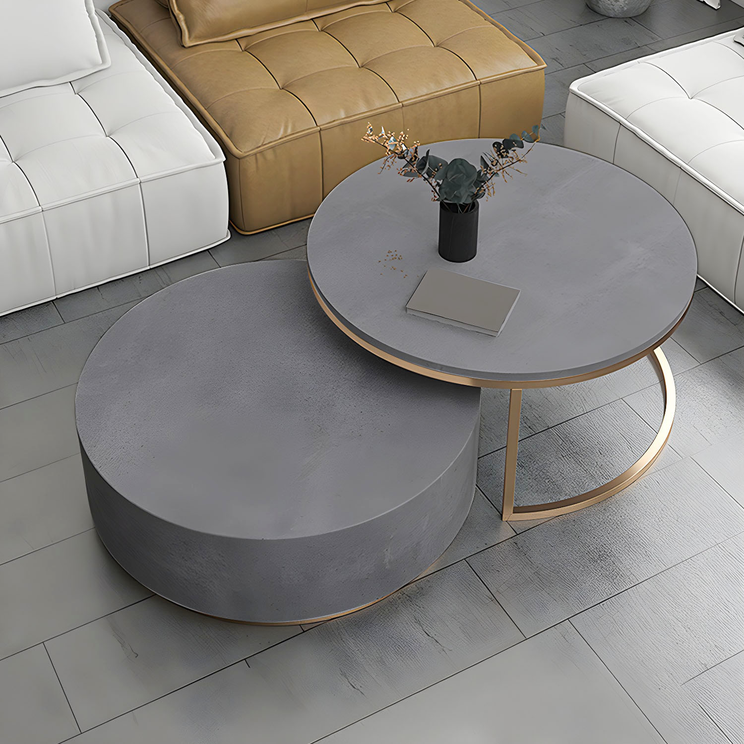 Drum Base Coffee Table | Ormau - image 6