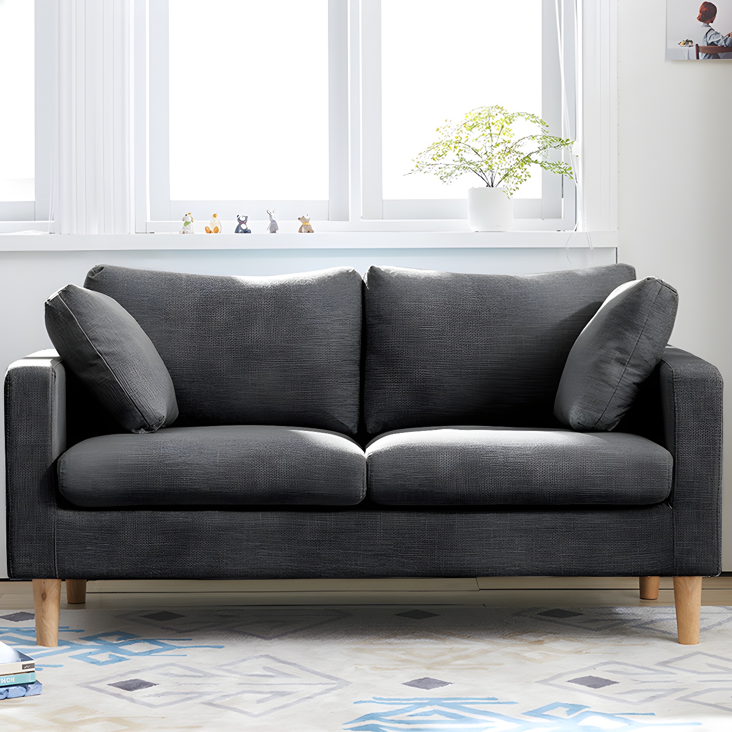 Contemporary Loveseat | Ormau - image 5