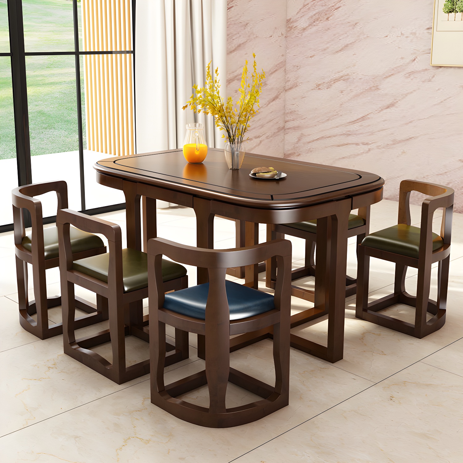 Modern Wood Dining Set | Ormau - image 4