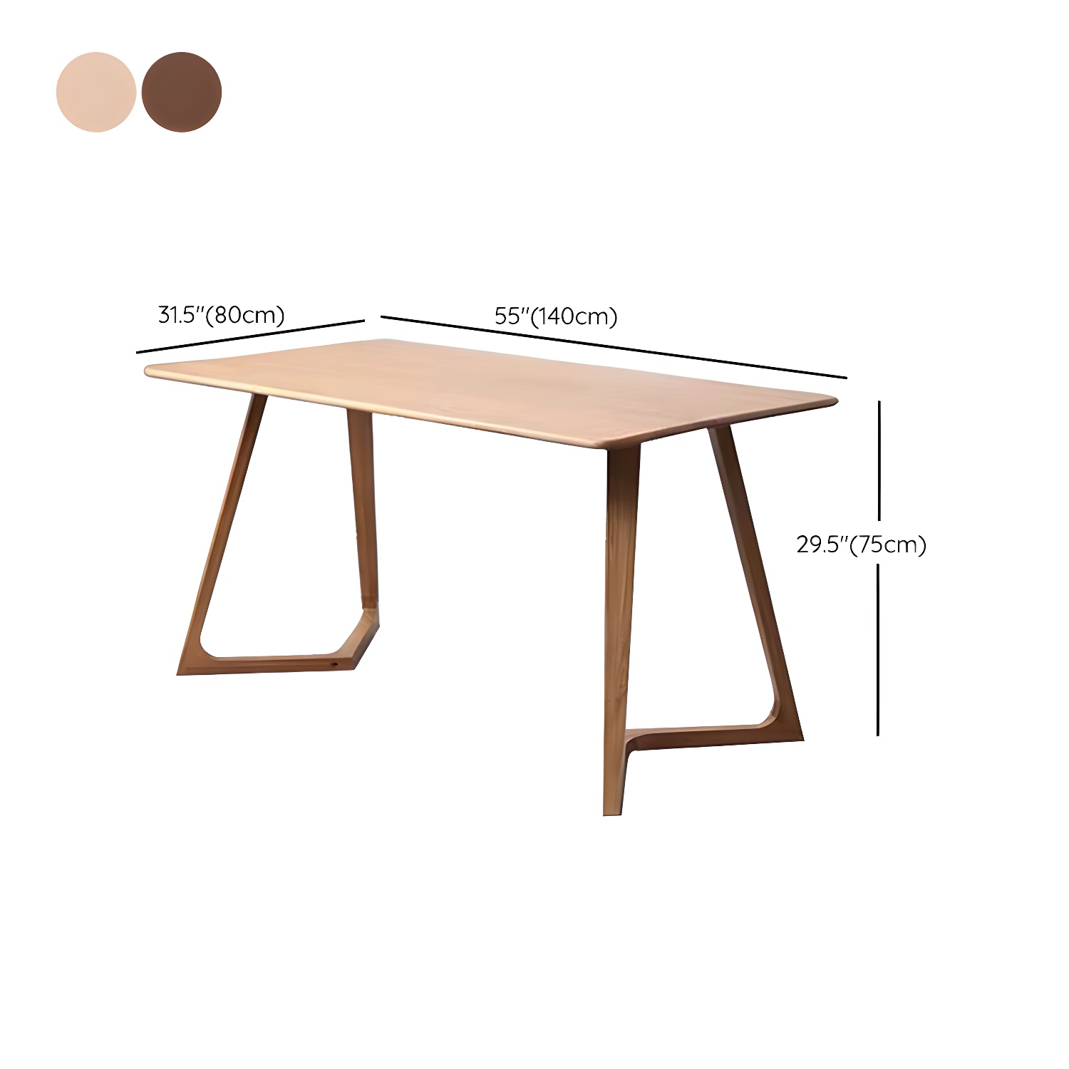 Scandinavian Wood Dining Table | Ormau - image 13