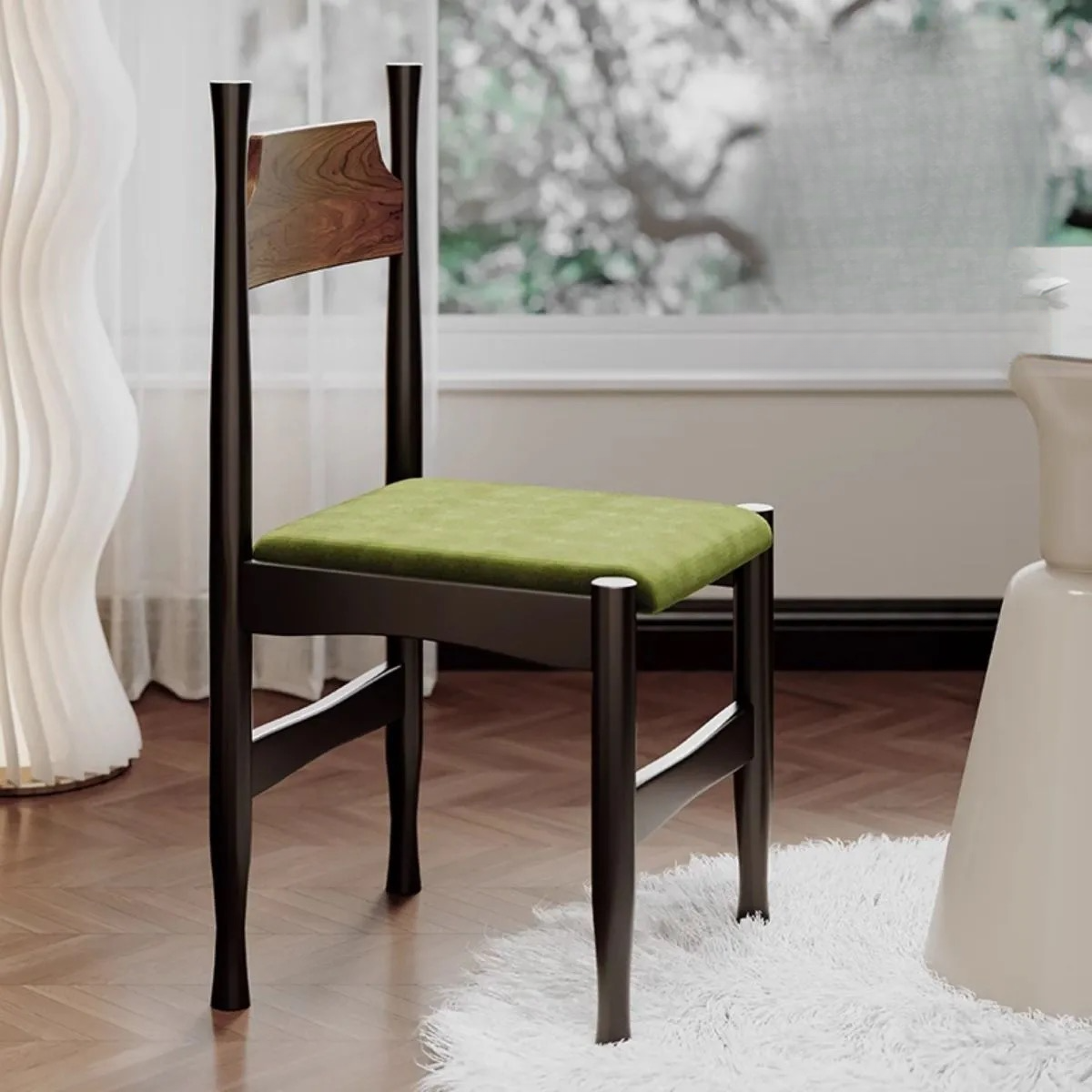 Framed Slat-Back Chair | Ormau - image 15