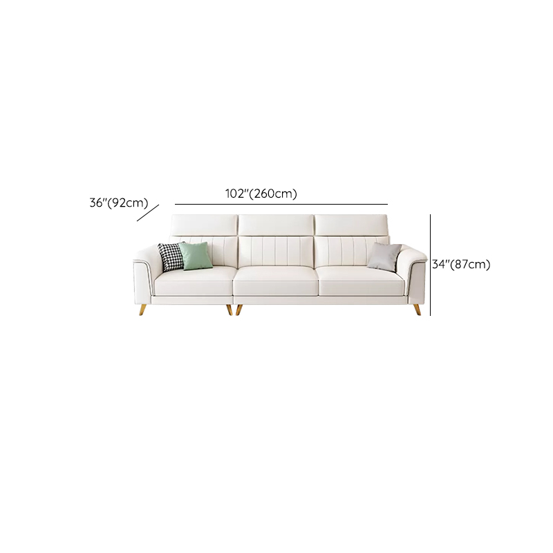 Modern Flared-Arm Sectional | Ormau - image 27
