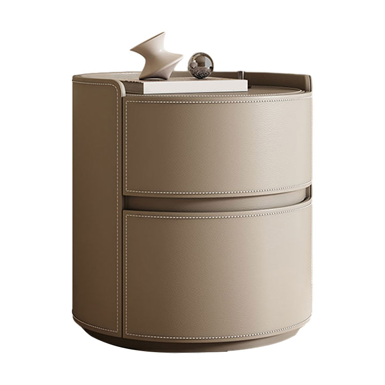 Chic Round Nightstand | Ormau - image 16