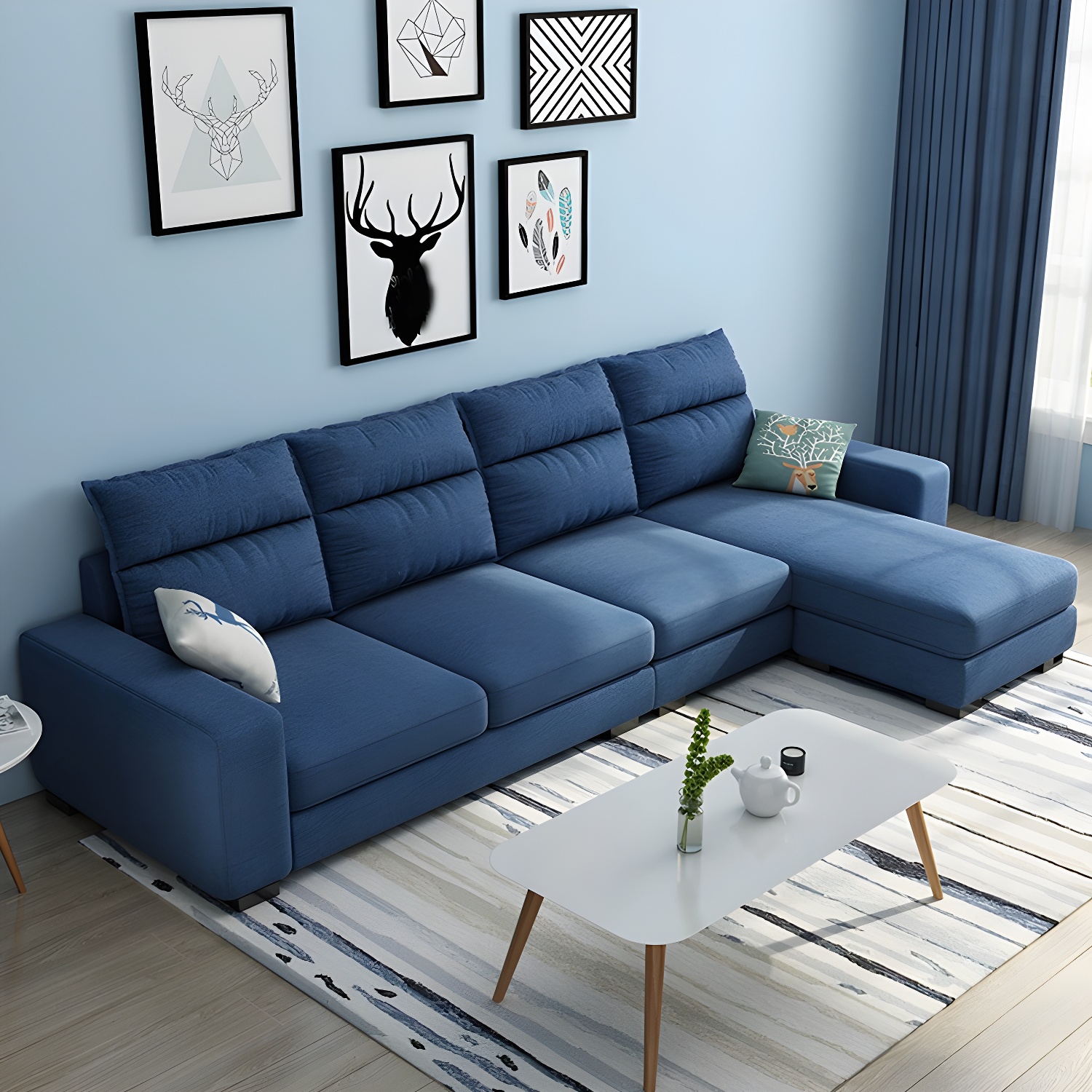 Modular L-Shape Sectional | Ormau - image 3