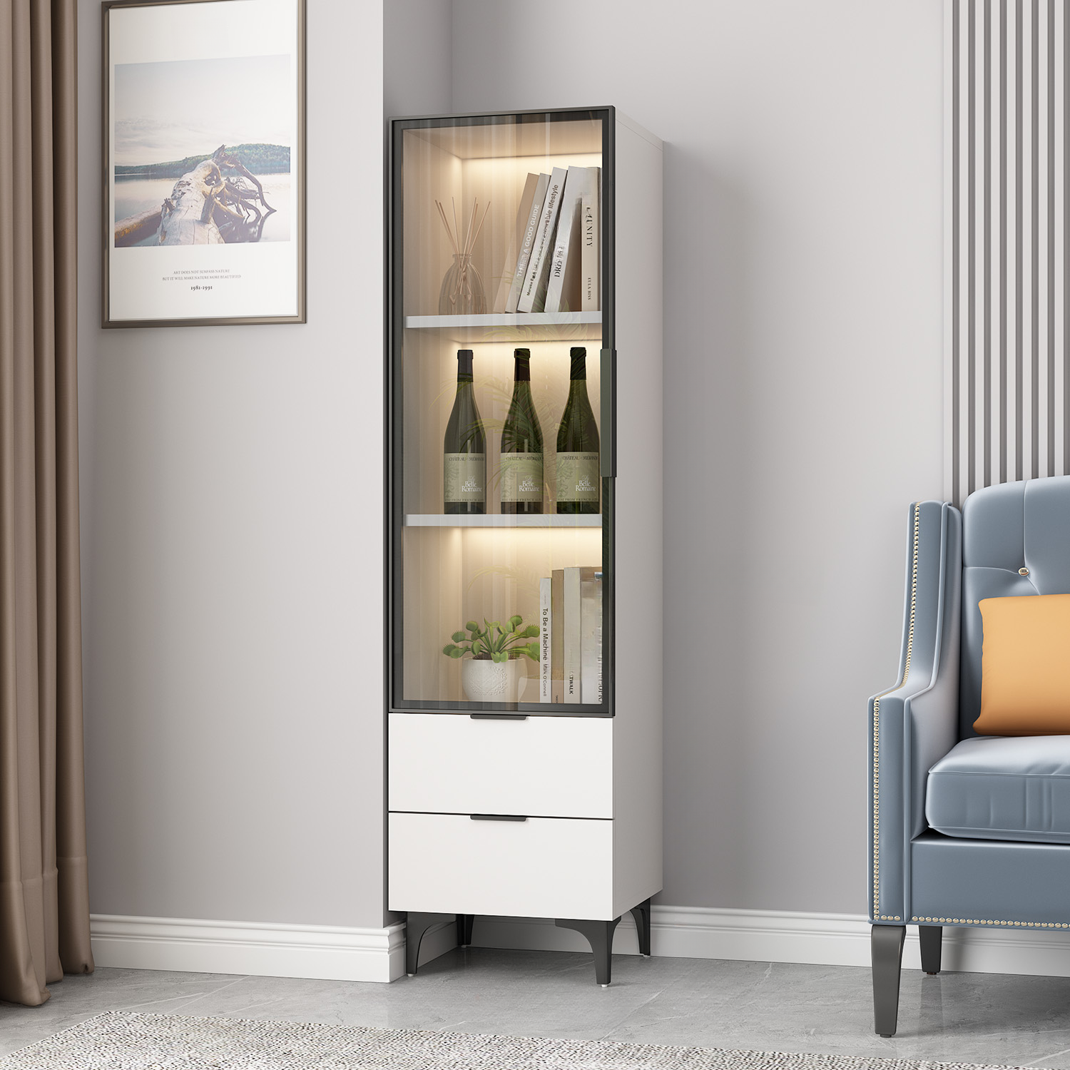 Utility Cabinet with Glass Door | Ormau - image 23