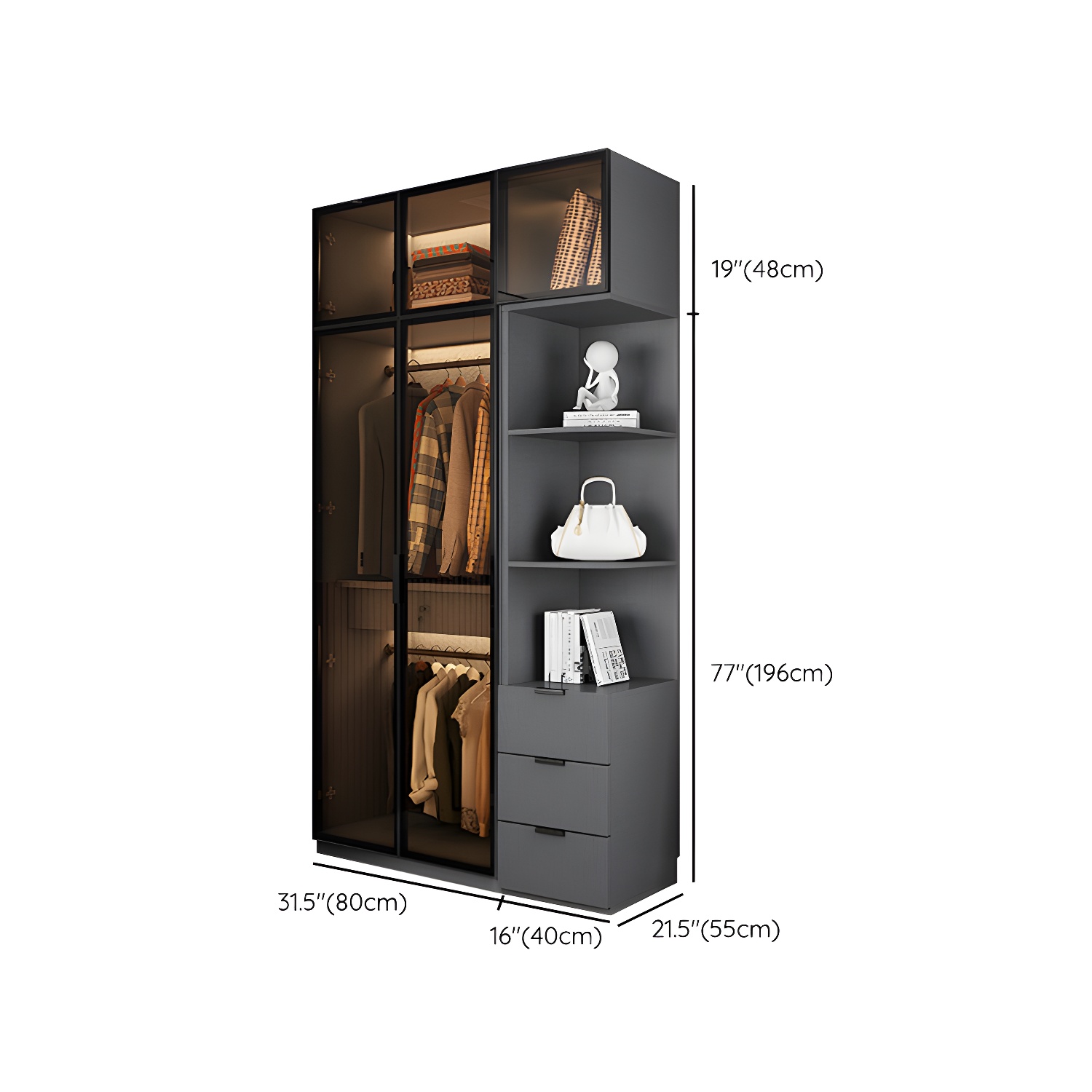 Modern Wardrobe Closet | Ormau - image 37