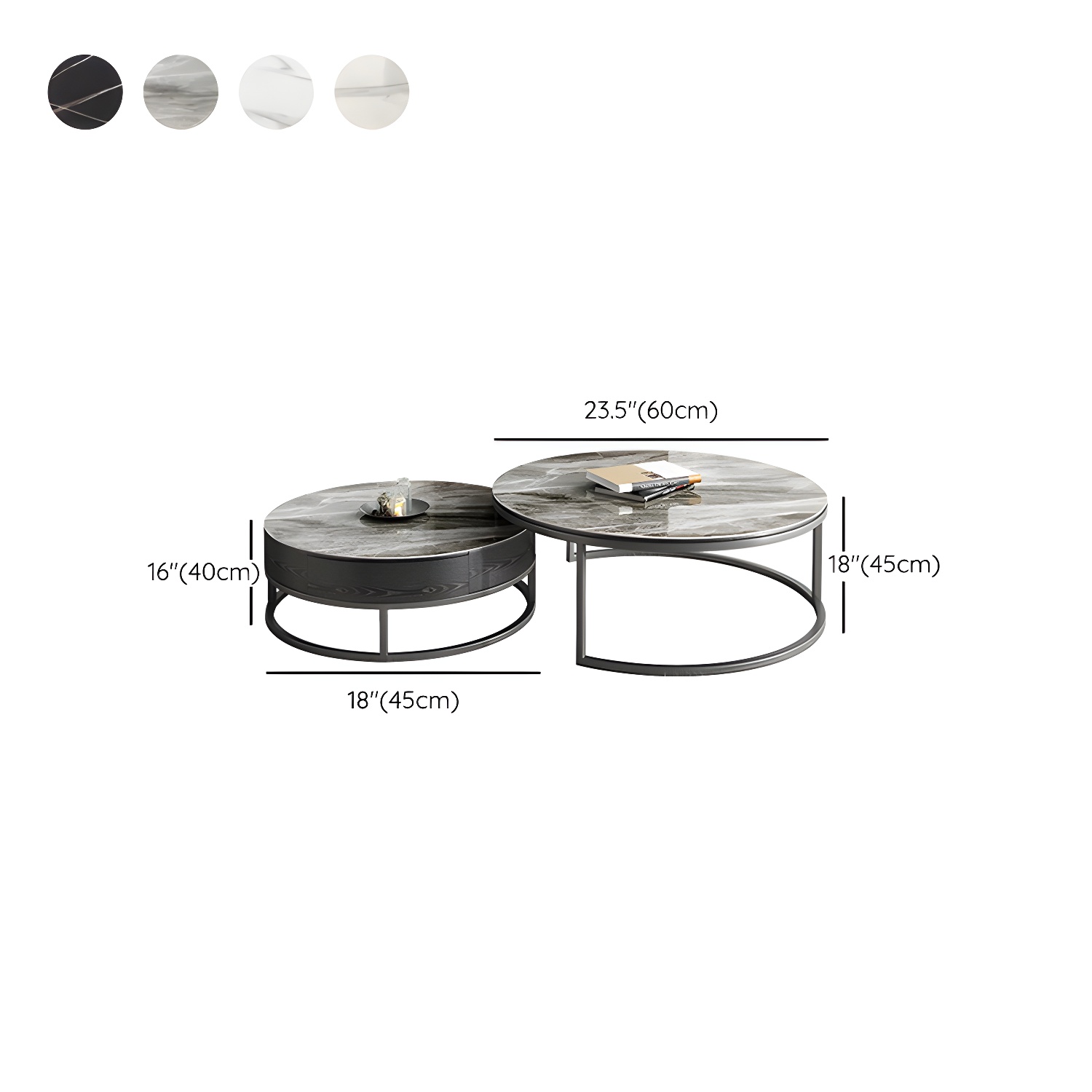 Slate Nesting Coffee Table | Ormau - image 15