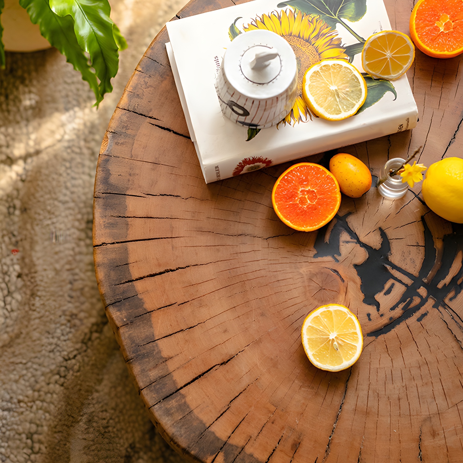 Round Wood Coffee Table | Ormau - image 11