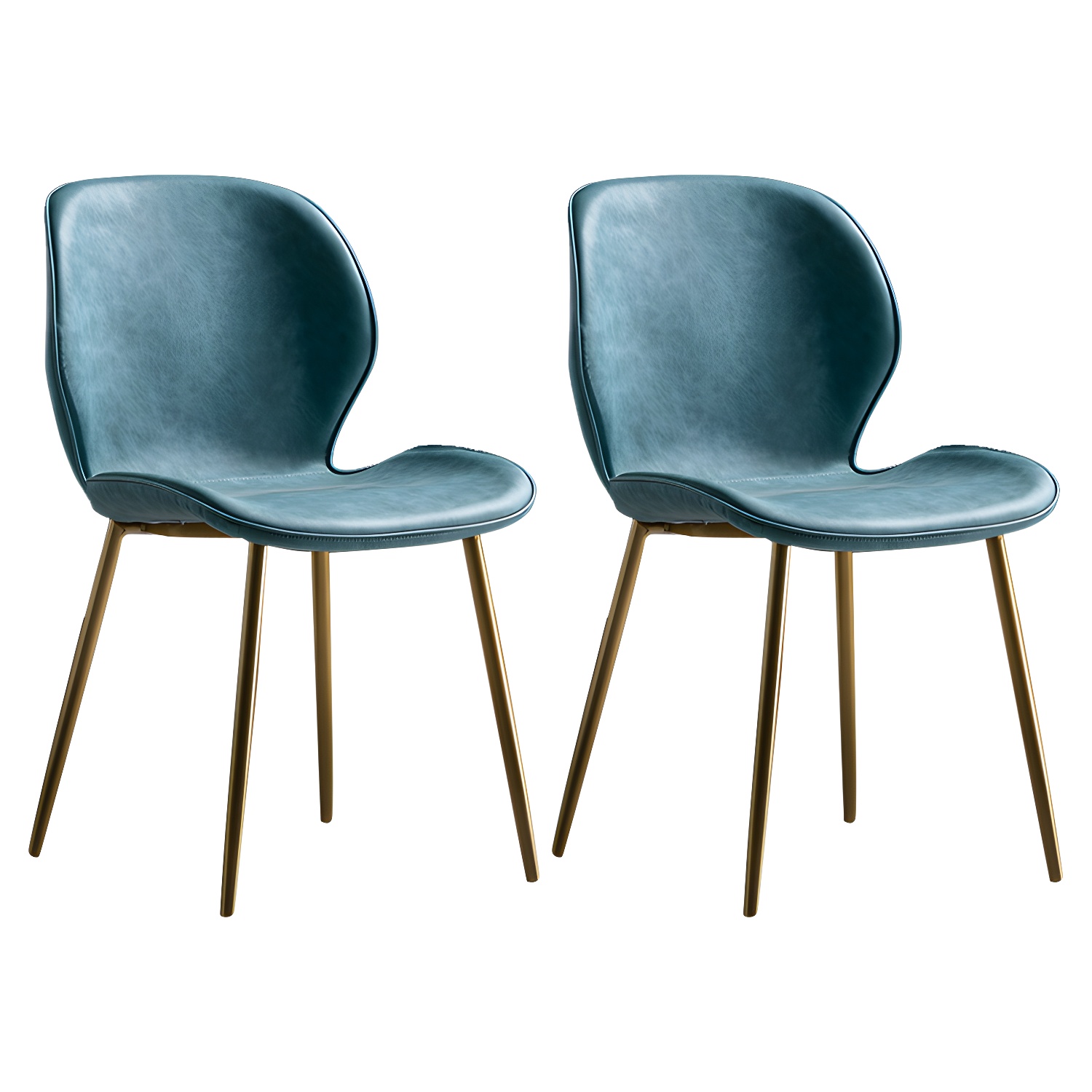 Wingback Leather Dining Chair | Ormau - image 33