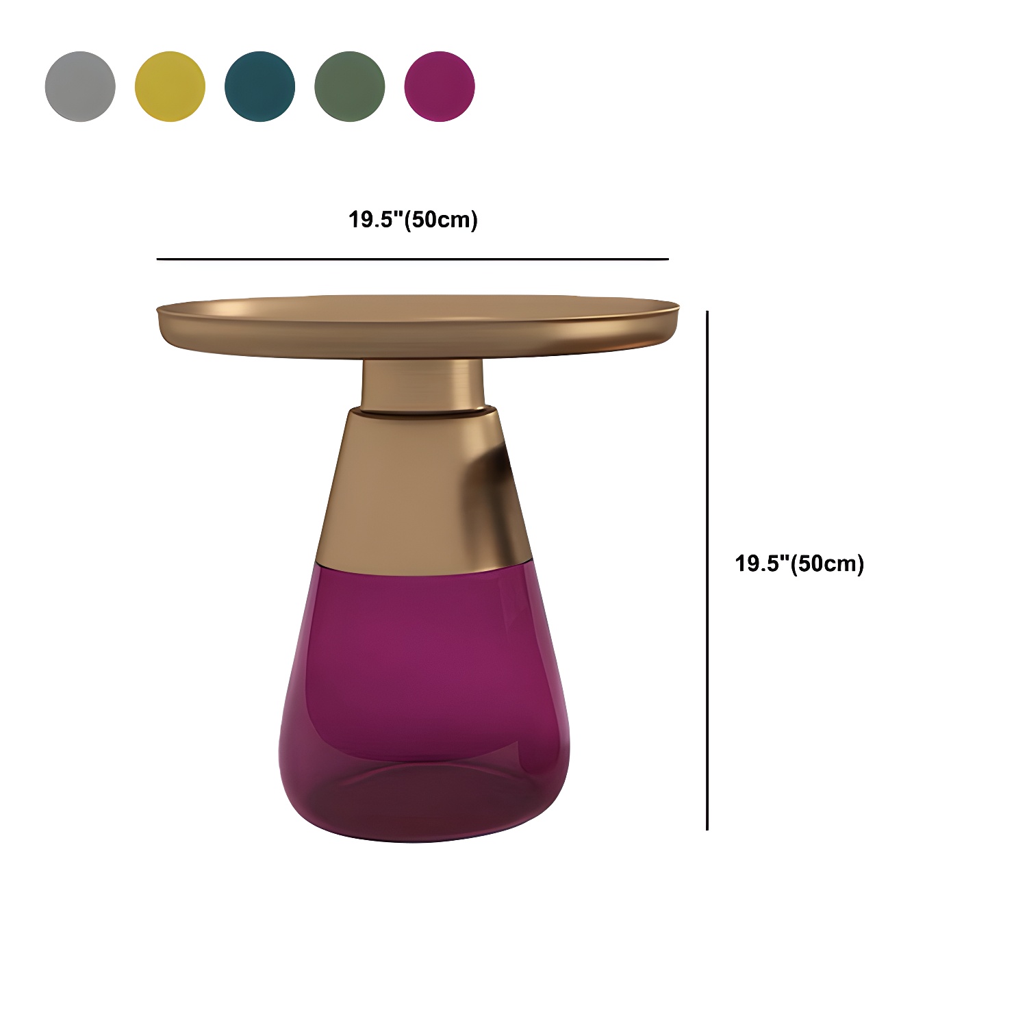 Glass & Gold Coffee Table | Ormau - image 20
