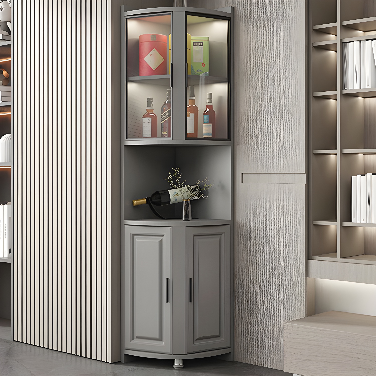 Corner Accent Cabinet | Ormau - image 26