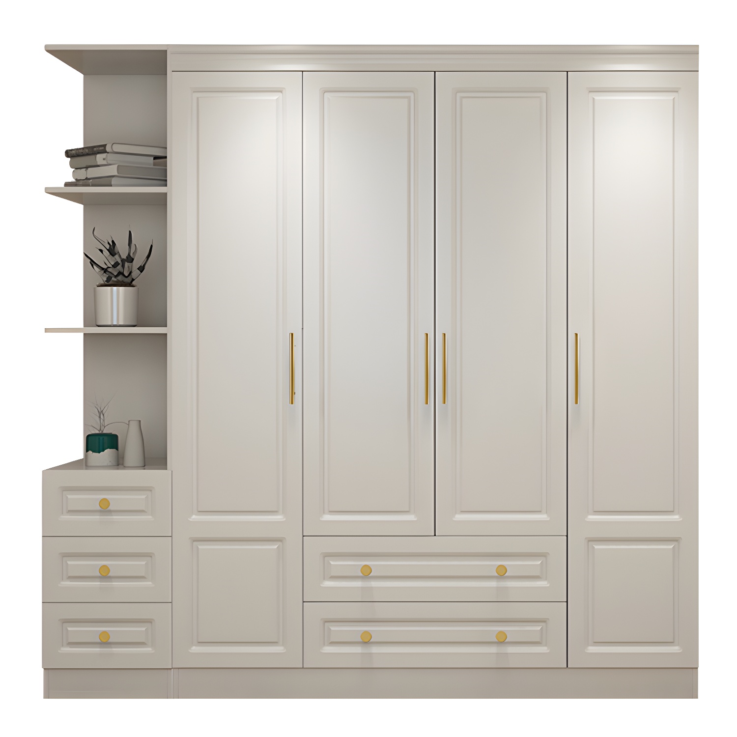 Hinged Wardrobe Armoire | Ormau - image 39