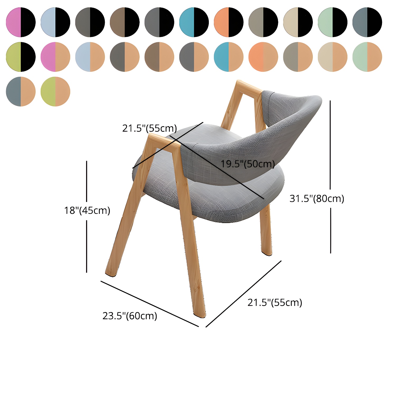 Upholstered Arm Chair | Ormau - image 22