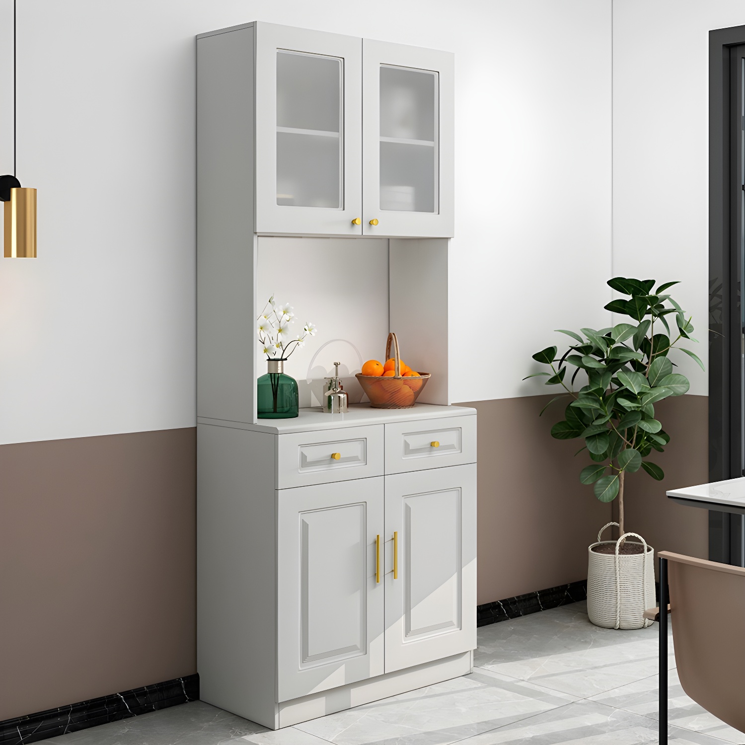 Glam White Sideboard | Ormau - image 2