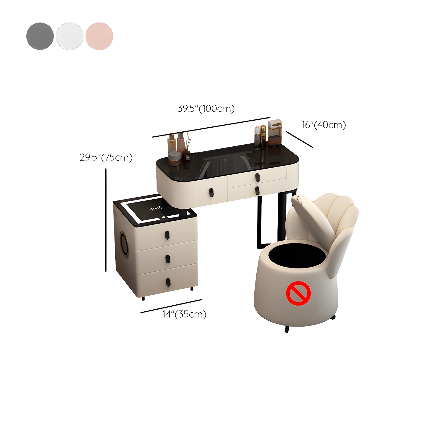 Lighted Vanity Table | Ormau - image 15