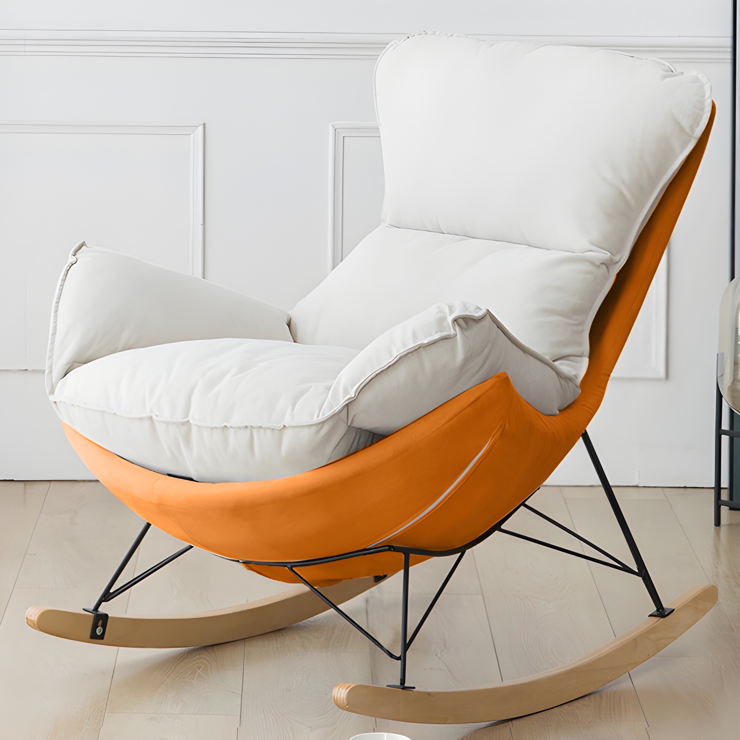 Upholstered Rocking Chair | Ormau - image 6
