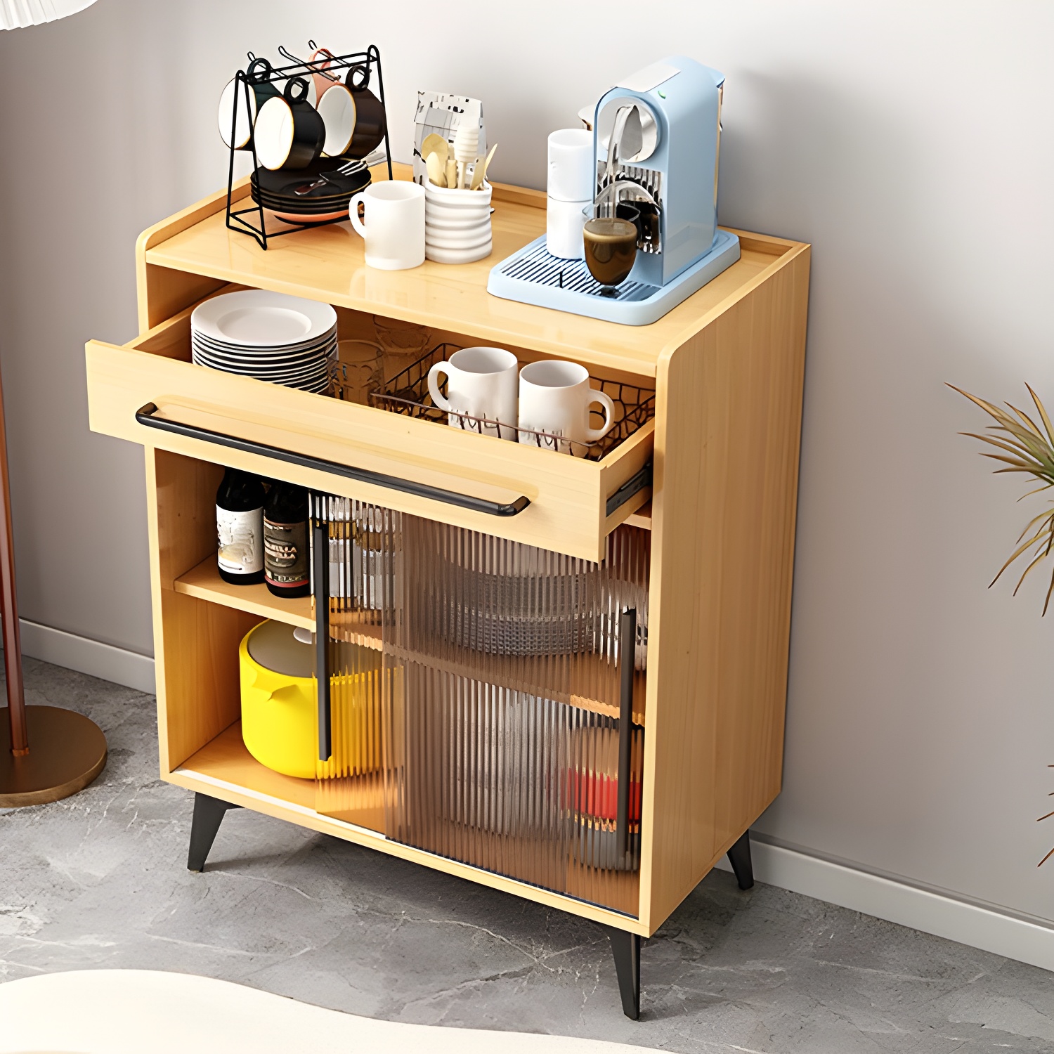 Scandinavian Sideboard Credenza | Ormau - image 10