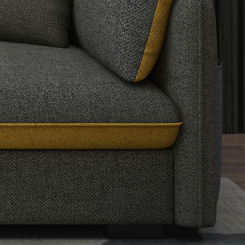 Modern Gray Sectional Sofa | Ormau - image 7