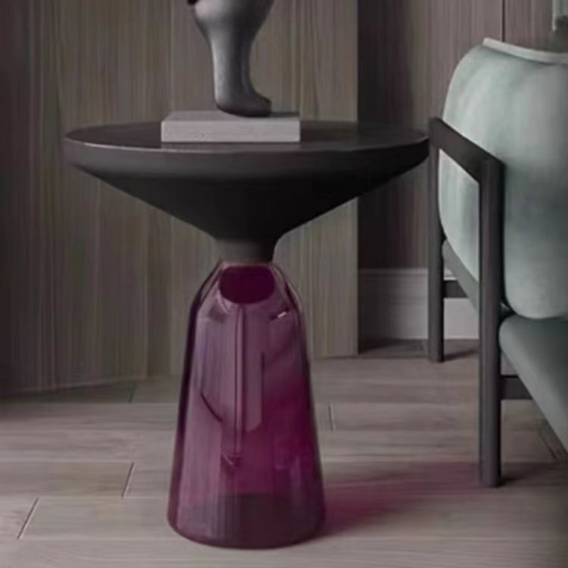 Glass Pedestal Coffee Table | Ormau - image 6