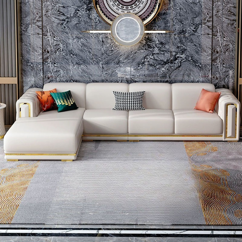 Glam Leather Sectional | Ormau - image 26