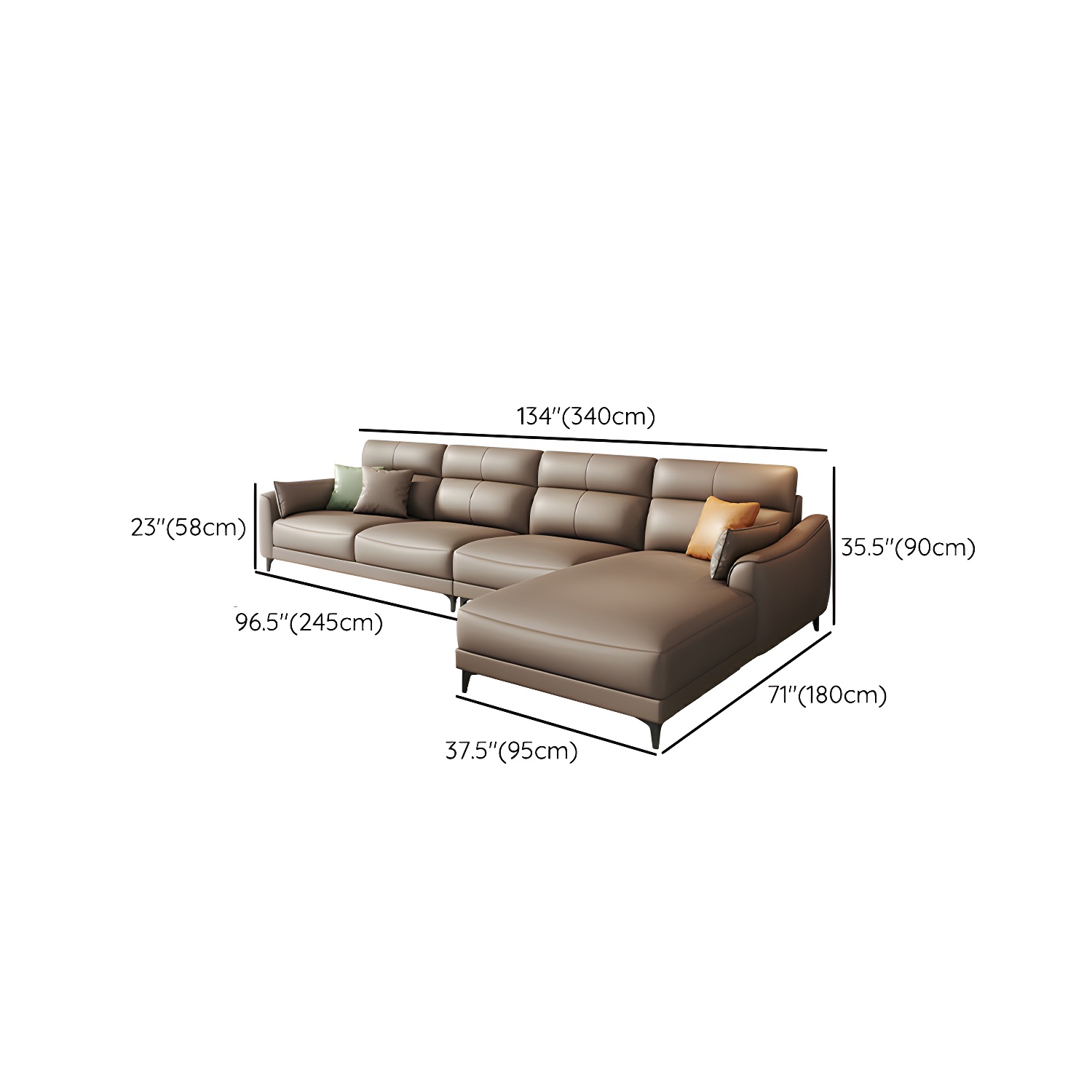 Modern Sectional Sofa | Ormau - image 15