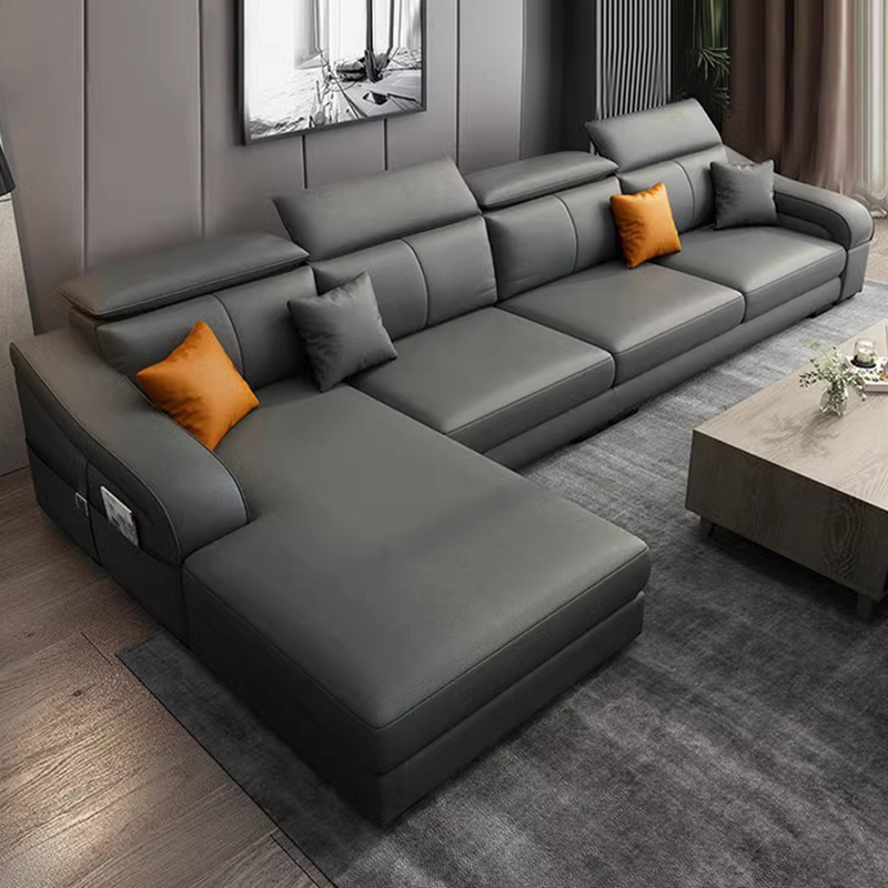 Sloped Arm Sectional Sofa | Ormau - image 11