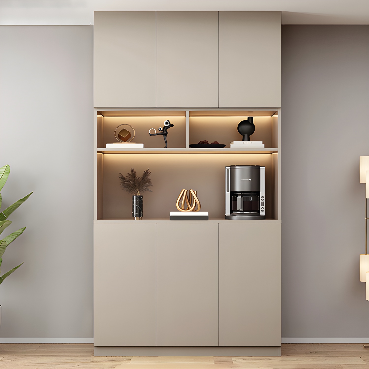 Modern Glass Door Cabinet | Ormau - image 2