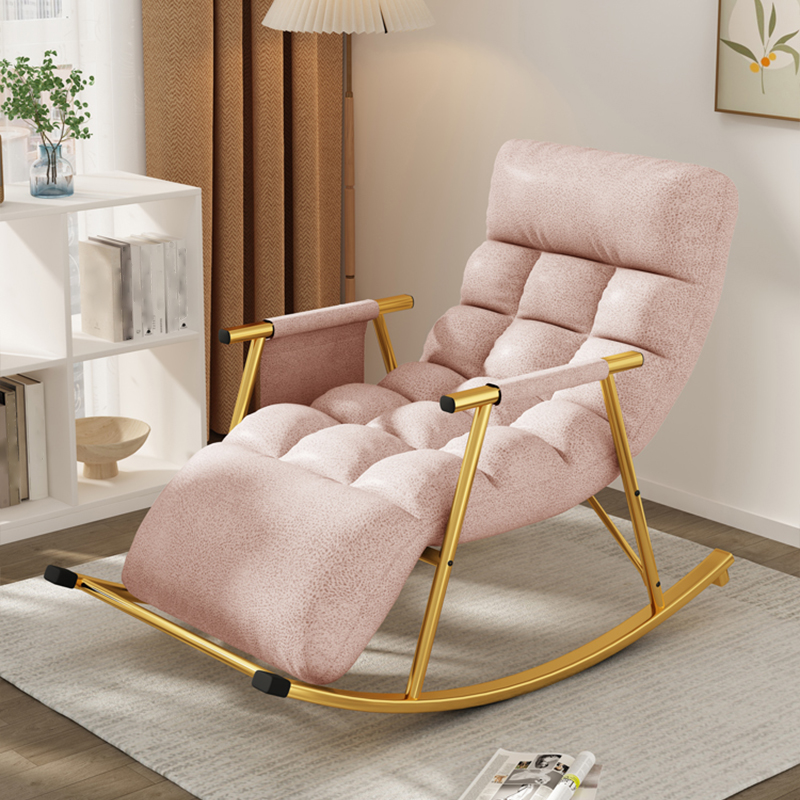 Chic Upholstered Rocking Chair | Ormau - image 9