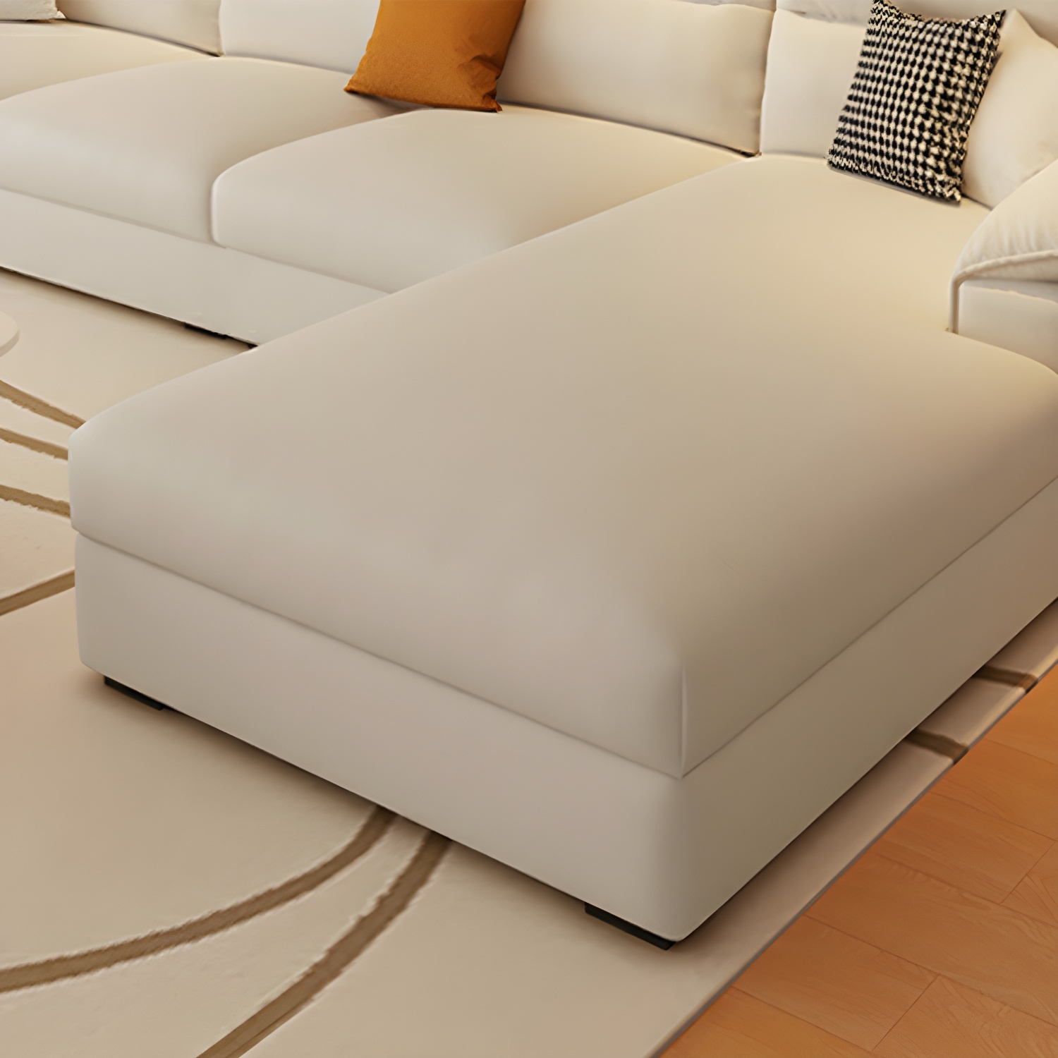 Modern L-Shaped Sectional Sofa | Ormau - image 10