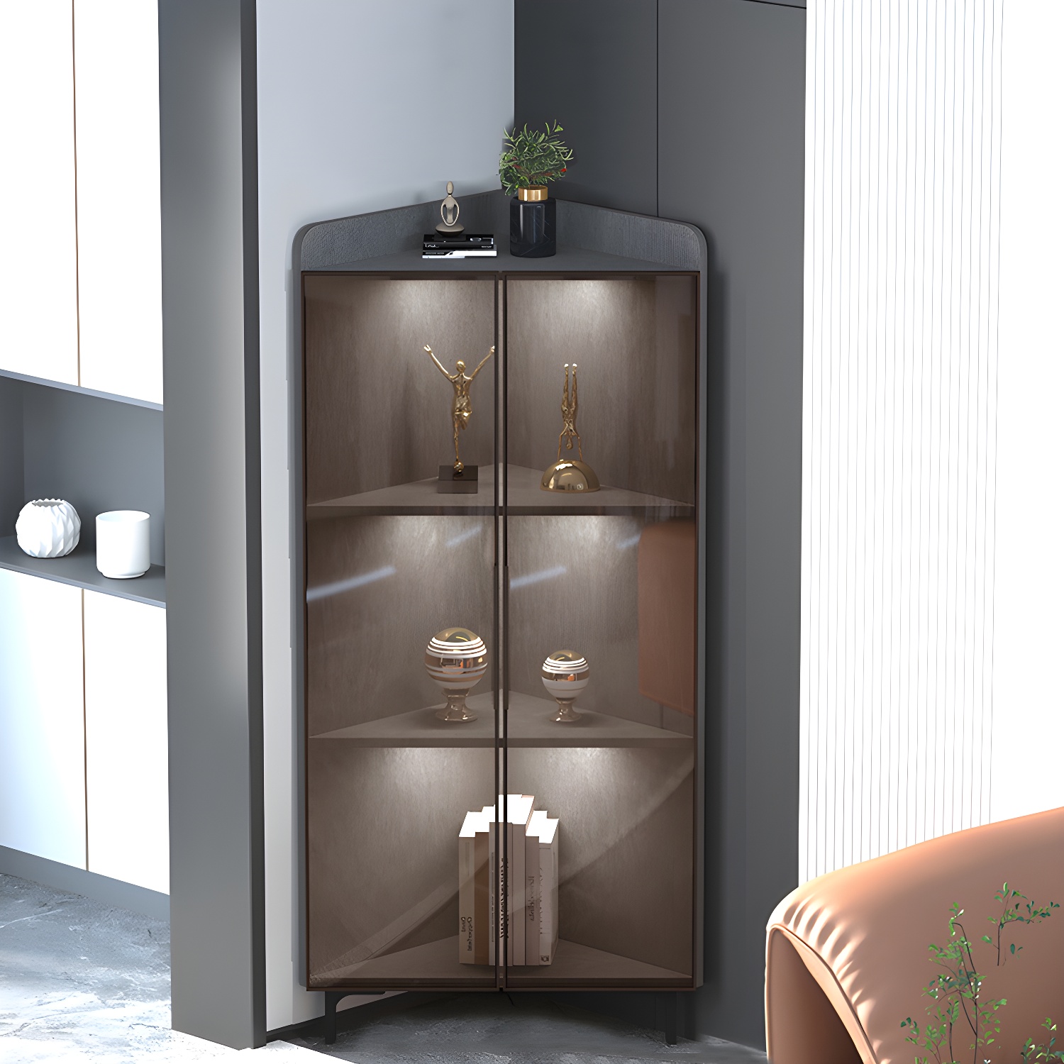 Corner Accent Cabinet | Ormau - image 19