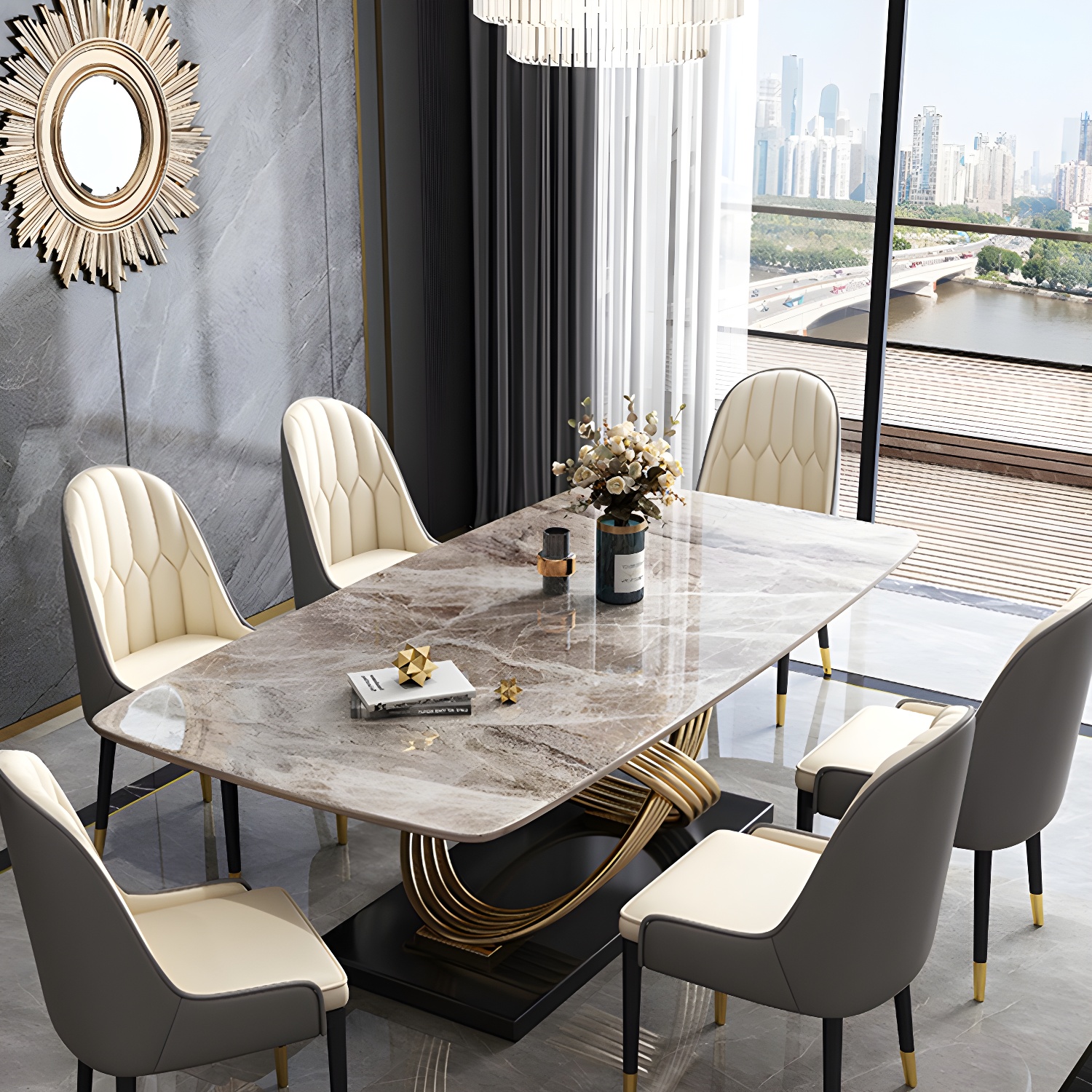 Nordic Glam Dining Set | Ormau - image 12