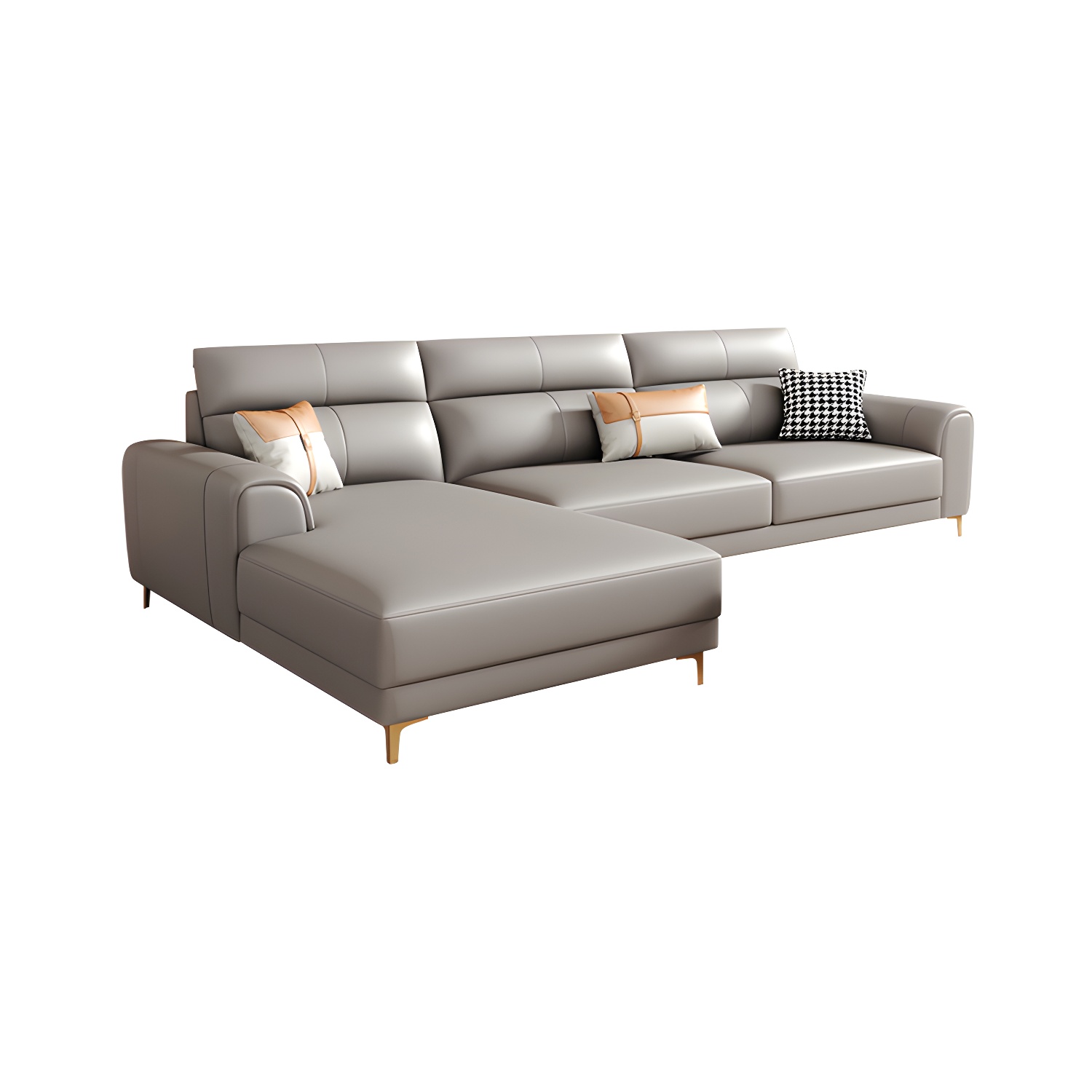 Modern Gray Sectional Sofa | Ormau - image 21