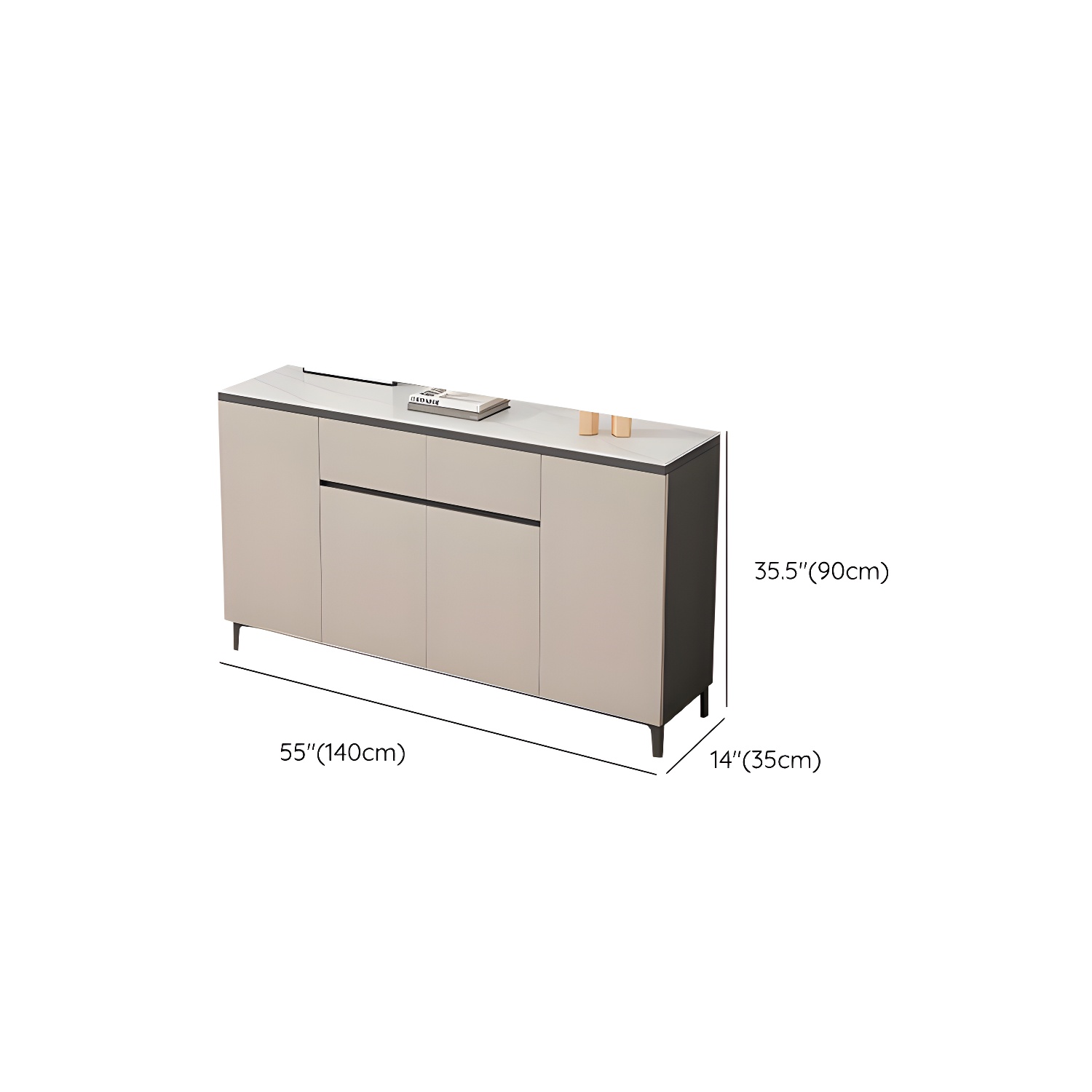 Modern Stone Top Buffet | Ormau - image 21