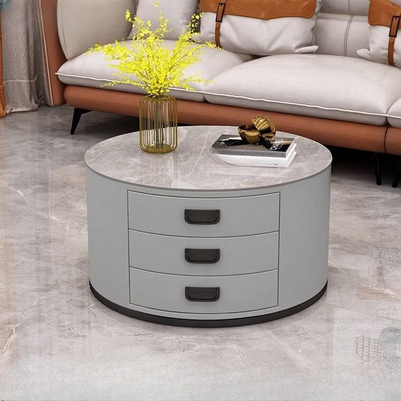 Sintered Stone Drum Table | Ormau - image 3
