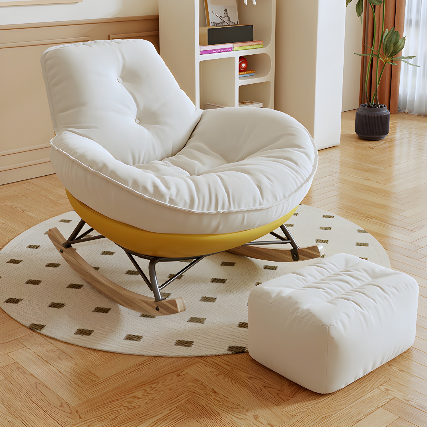 Upholstered Rocking Chair | Ormau - image 15