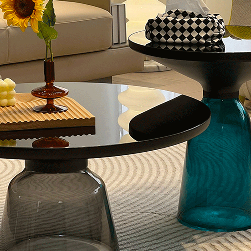 Glass Pedestal Coffee Table | Ormau - image 11