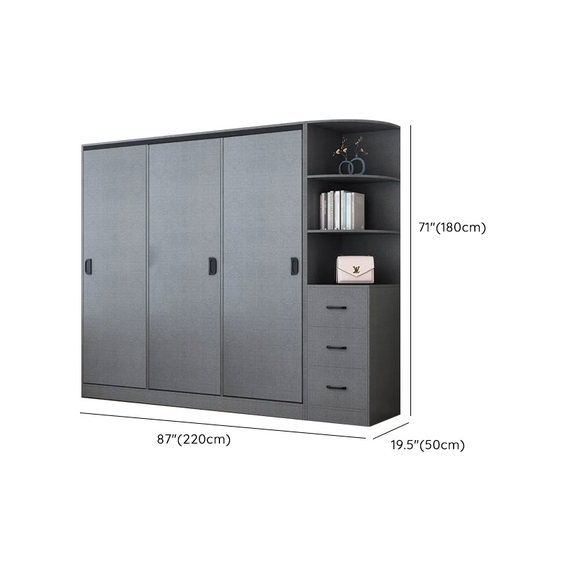 Modern Dove Grey Wardrobe | Ormau - image 19