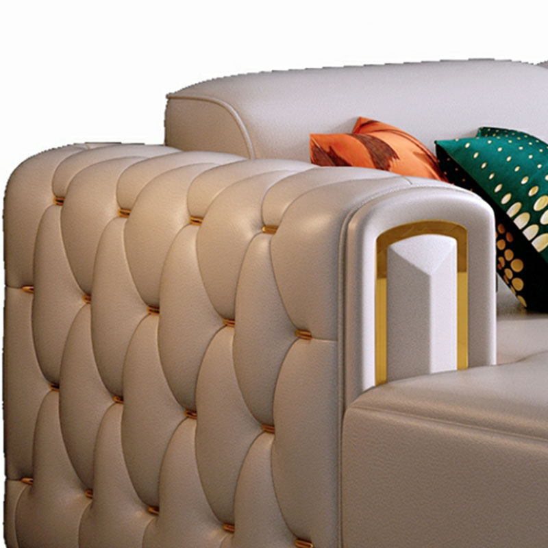 Glam Leather Sectional | Ormau - image 11
