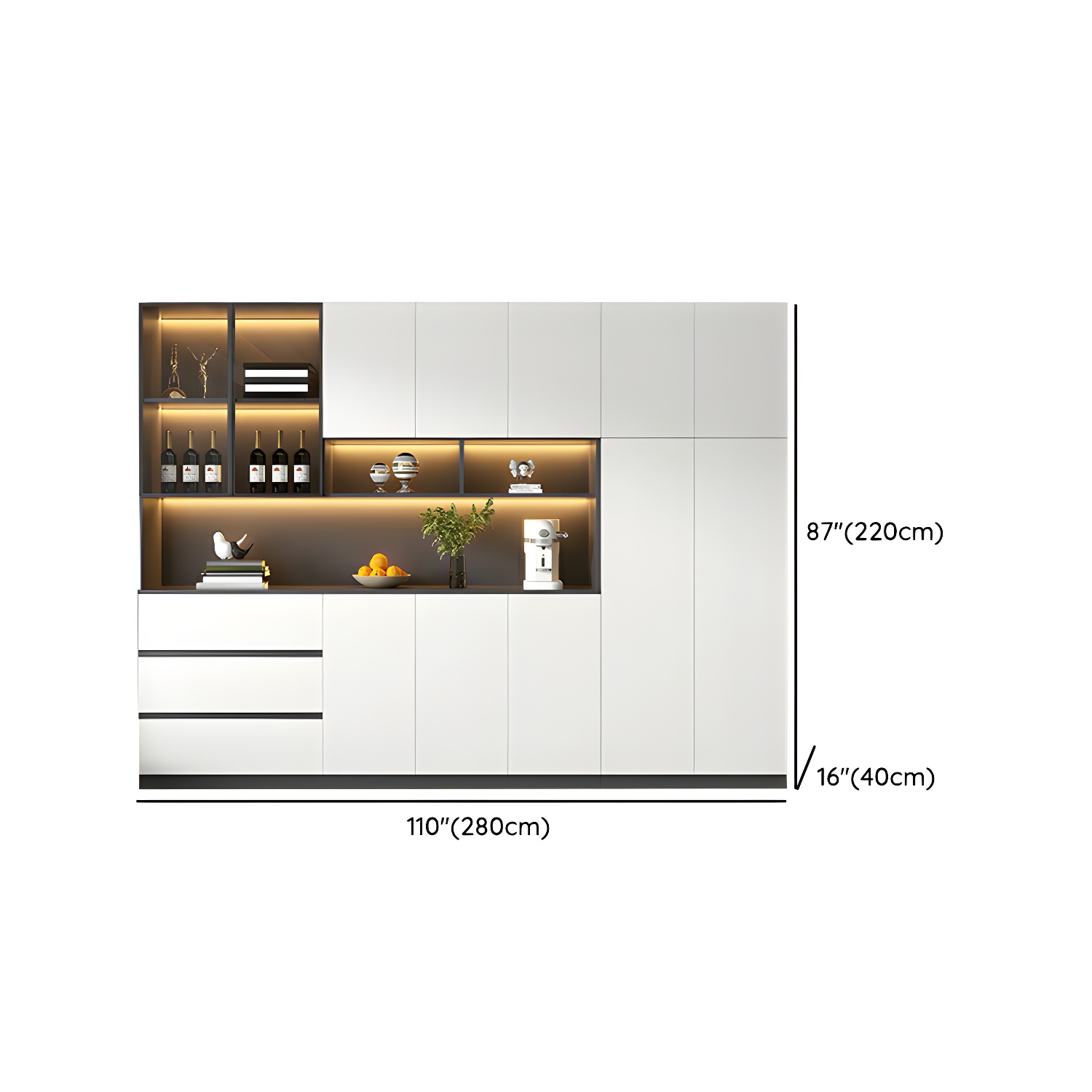 Modern Stone Sideboard | Ormau - image 18