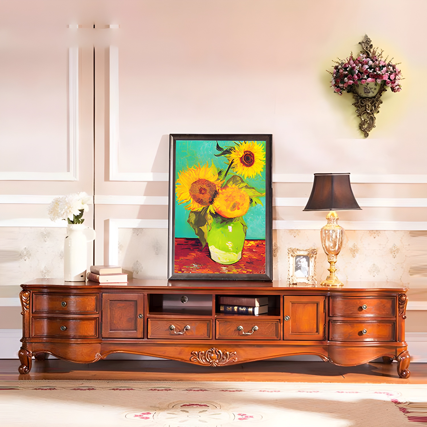 Solid Wood TV Console | Ormau - image 4