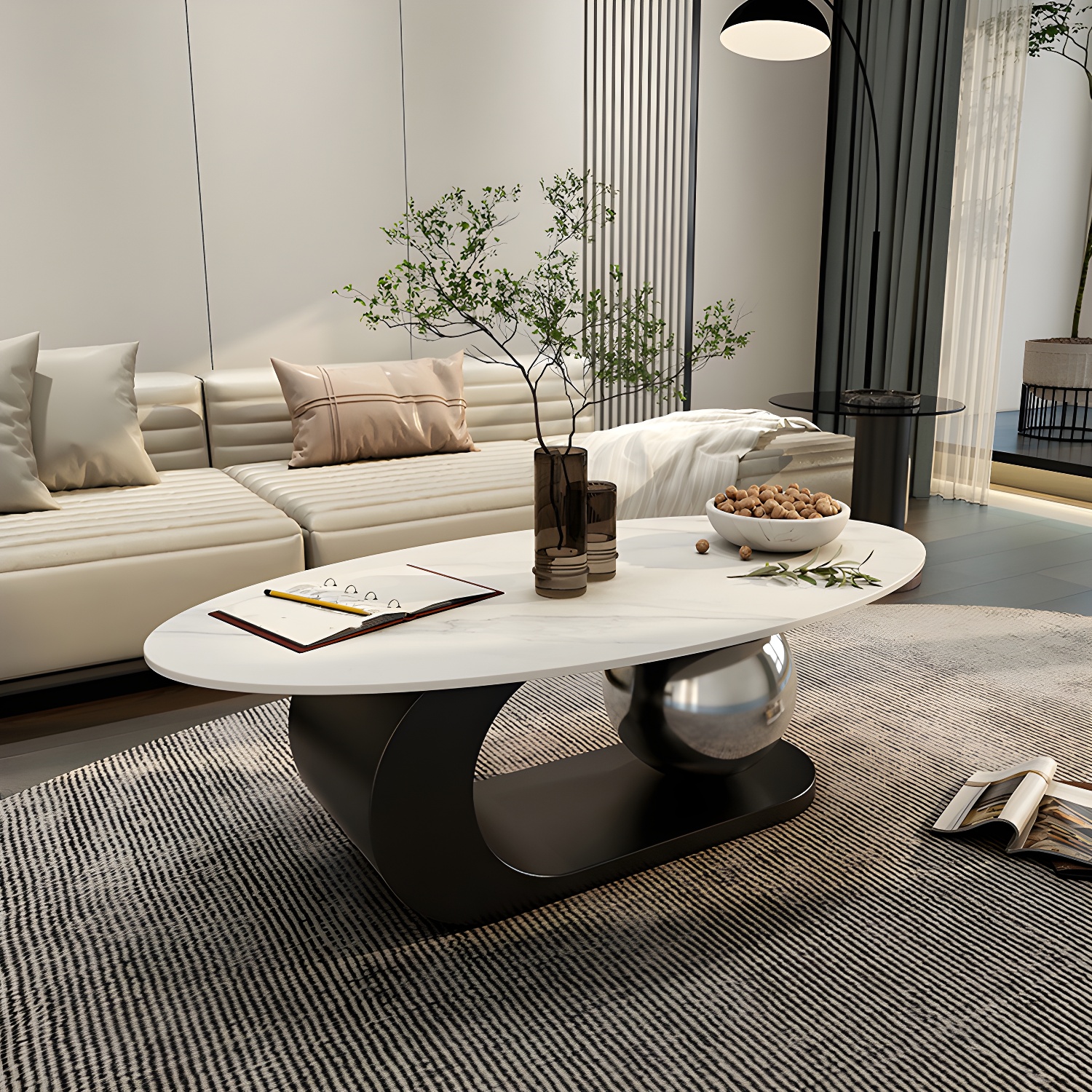 Glam Stone Coffee Table | Ormau - image 2