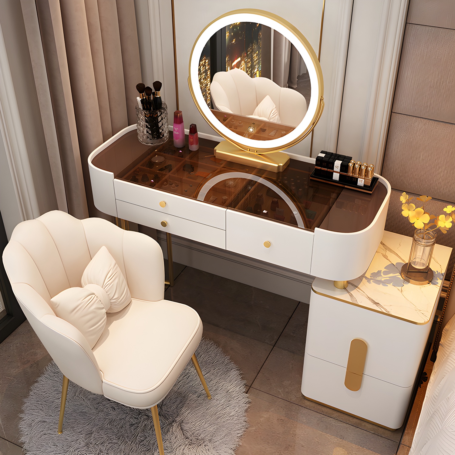 Glass Top Vanity | Ormau - image 33