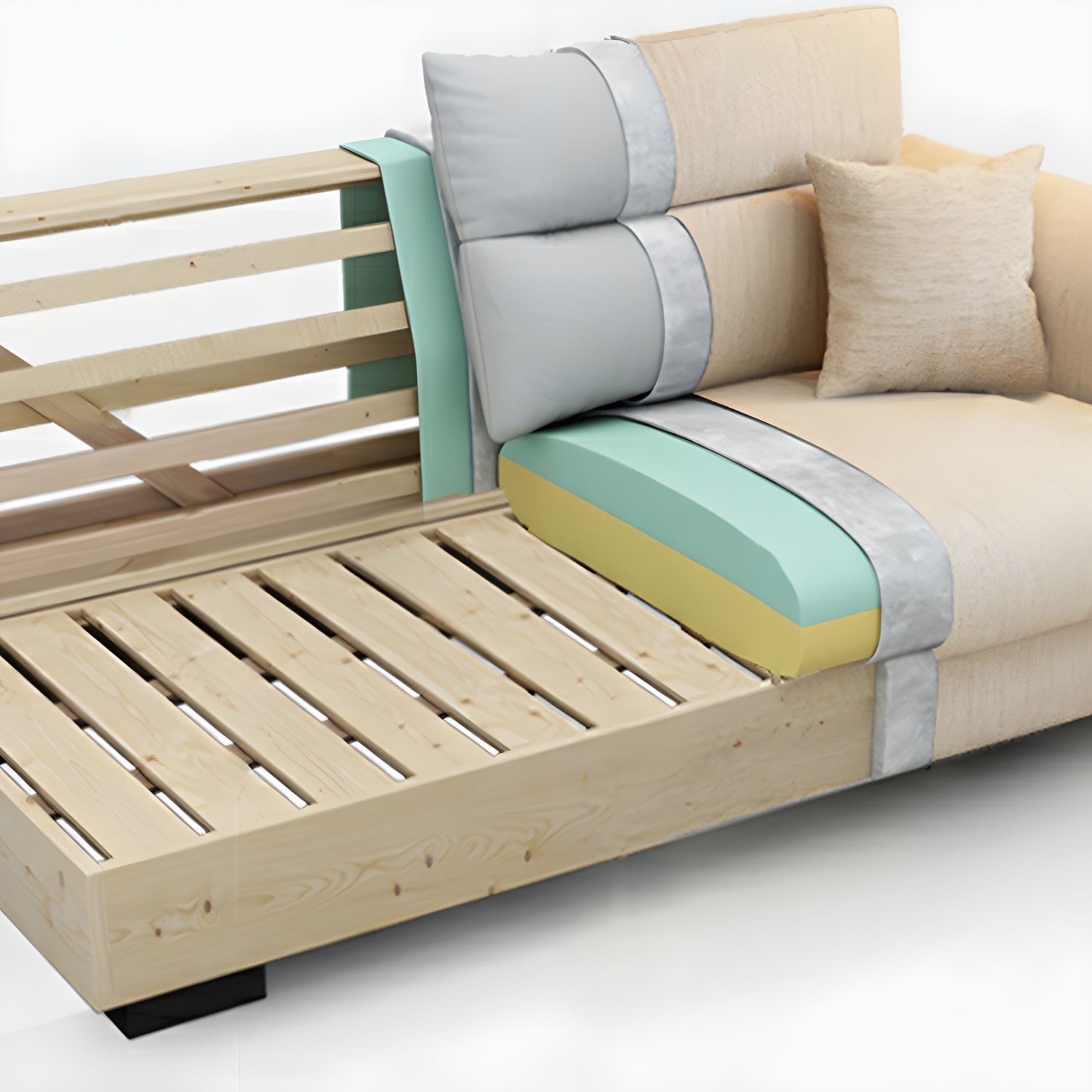 Modern L-Shaped Sectional Sofa | Ormau - image 7