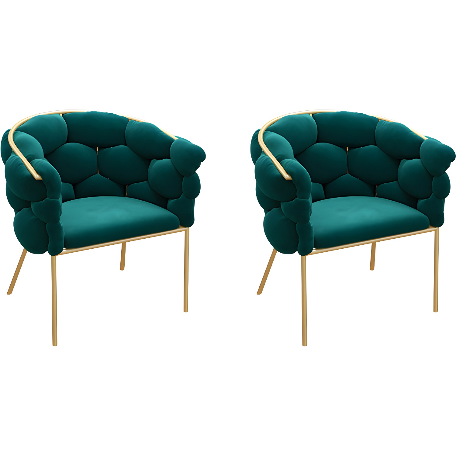 Glam Upholstered Dining Chair | Ormau - image 30